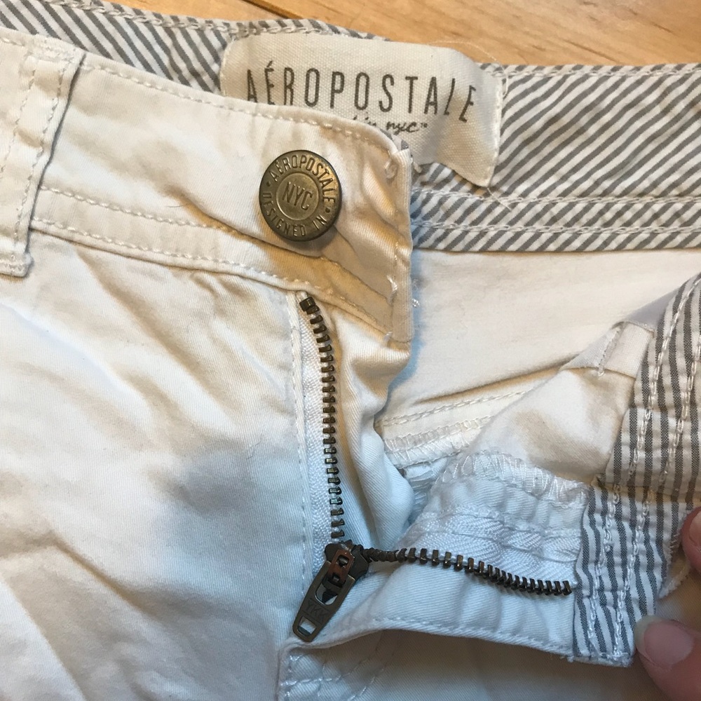 Aeropostale White Shorts
